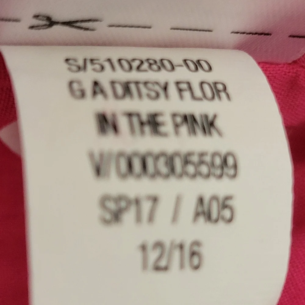 Old Navy Little Girls Pink  Floral jumper 3-6 month - Picture 8 of 8